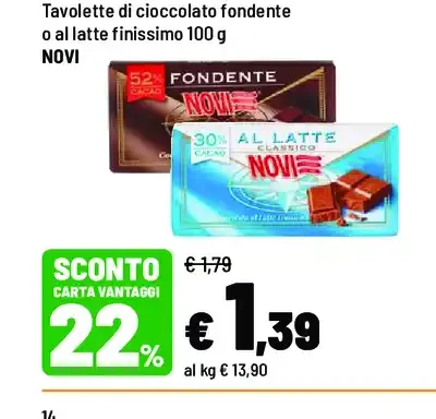 Tavolette di cioccolato