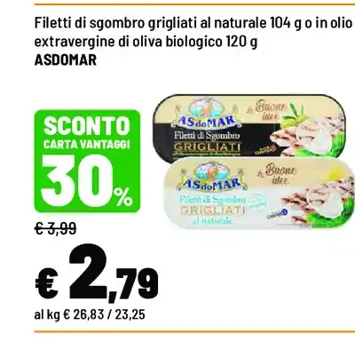 Filetti di sgombro