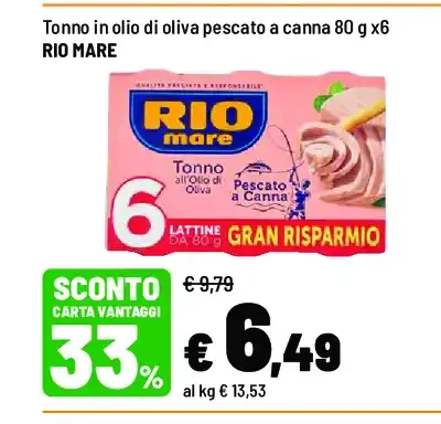 Tonno in olio di oliva