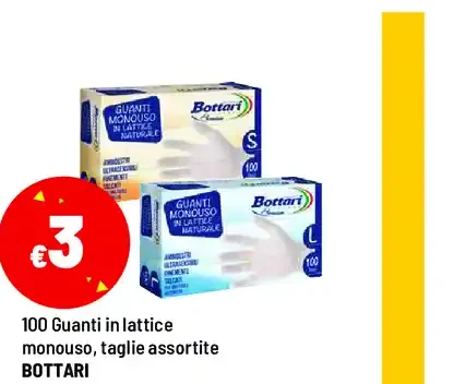 Guanti in lattice monouso