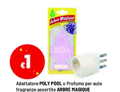 Adattatore o profumo per auto