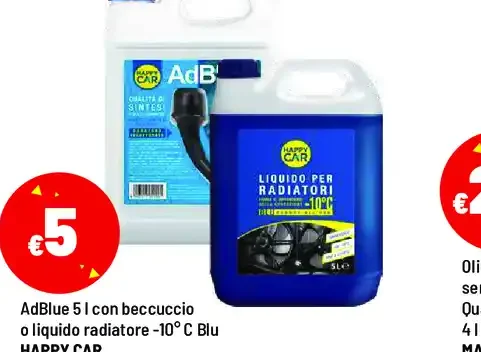 AdBlue o liquido radiatore