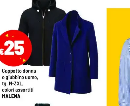 Cappotto donna o giubbino uomo