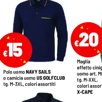 Polo uomo o camicia uomo