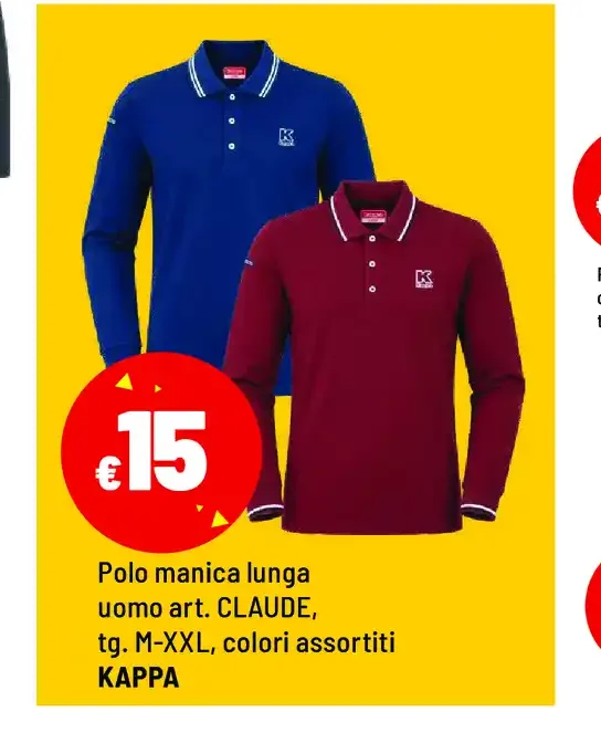 Polo manica lunga uomo