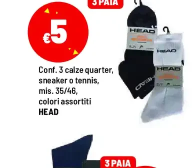 Calze quarter, sneaker o tennis