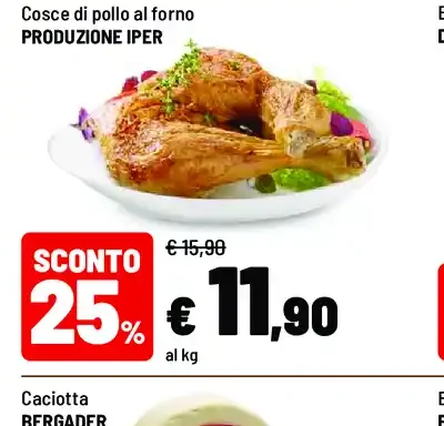 Cosce di pollo al forno