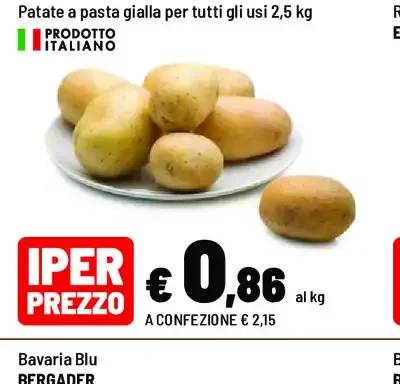 Patate a pasta gialla