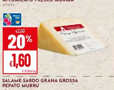 Formaggio pecorino affumicato fresco Muriga
