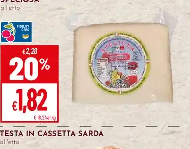 Formaggio pecorino fresco speciosa