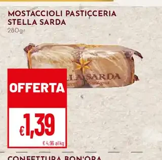 Mostaccioli pasticceria Stella Sarda