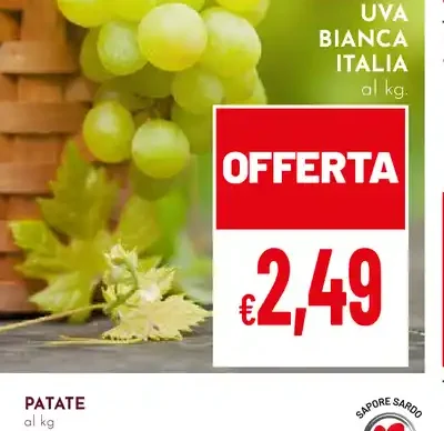 Uva bianca Italia