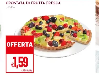 Crostata di frutta fresca