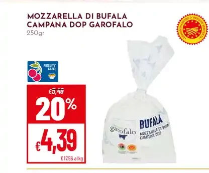 Mozzarella di bufala campana DOP Garofalo