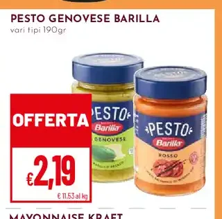 Pesto genovese Barilla