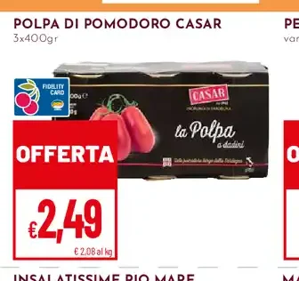 Polpa di pomodoro Casar
