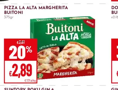Pizza La Alta Margherita