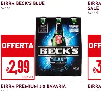 Birra Beck’s Blue