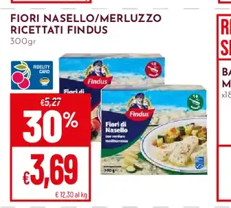 Fiori Nasello/Merluzzo Ricettati Findus