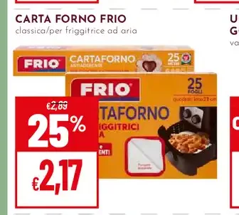 Carta Forno Frio
