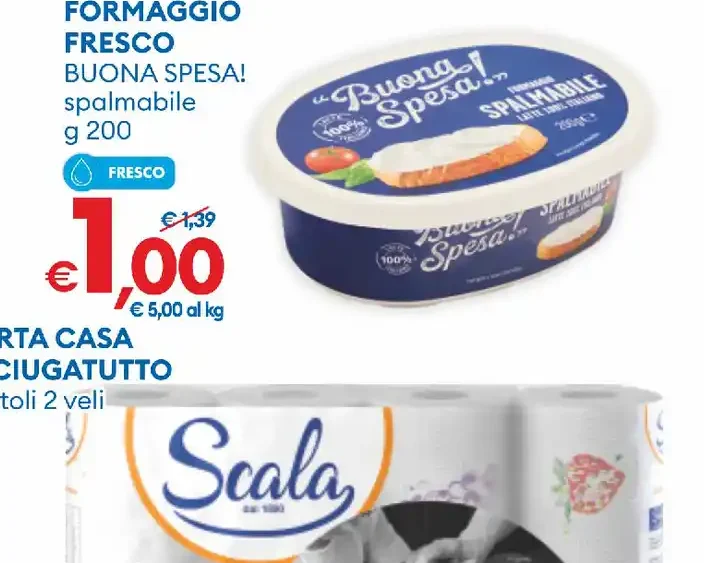 Formaggio fresco spalmabile