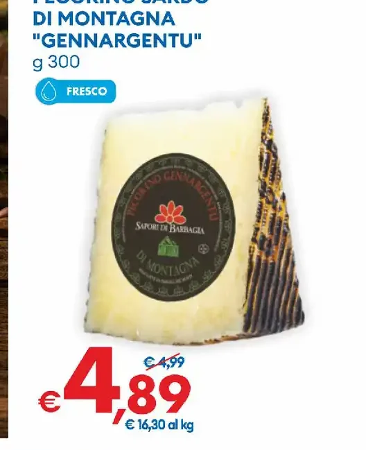 Pecorino sardo di montagna