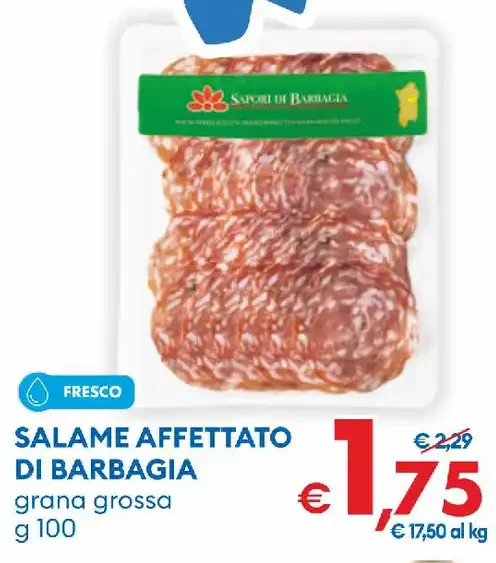 Salame affettato di Barbagia