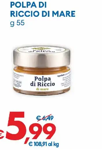 Polpa di riccio di mare