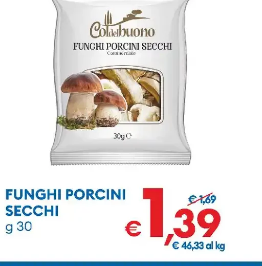 Funghi porcini secchi