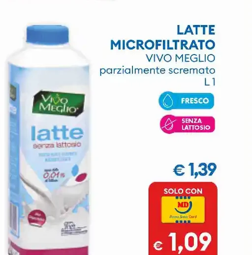 Latte microfiltrato