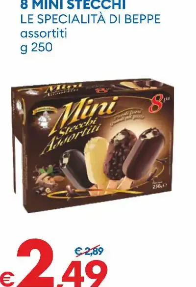Mini stecchi assortiti