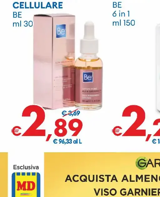 Siero viso rinnovatore cellulare