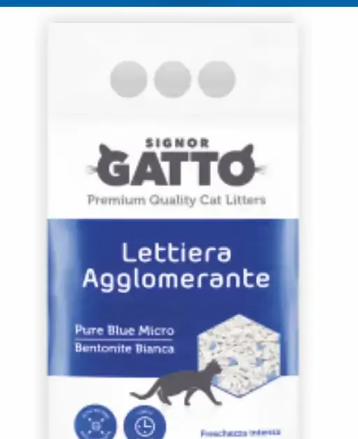 Lettiera agglomerante
