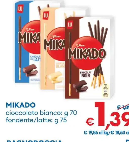Mikado cioccolato