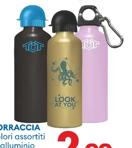 Borraccia in alluminio