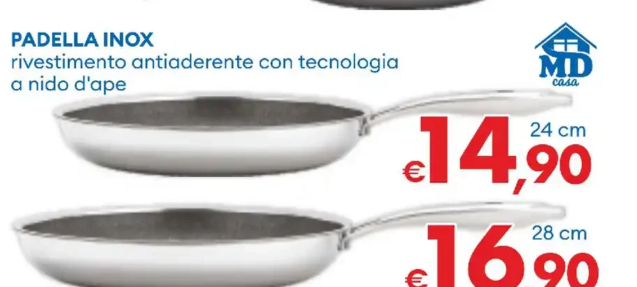 Padella inox