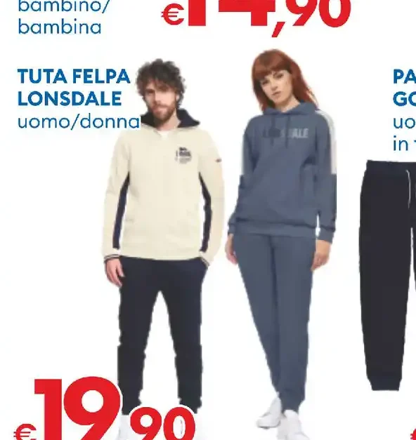 Tuta felpa Lonsdale