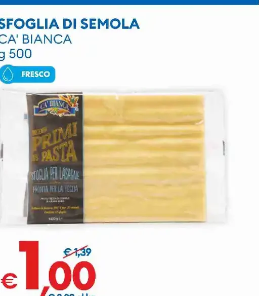 Sfoglia di semola