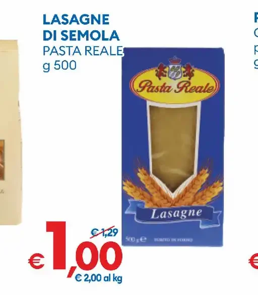 Lasagne di semola