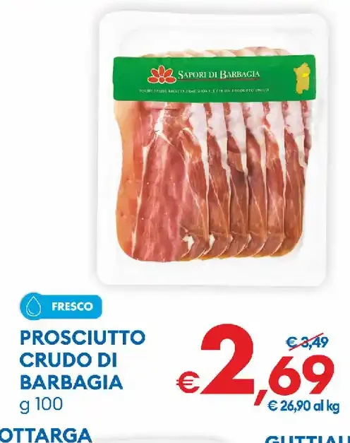 Prosciutto crudo di Barbagia