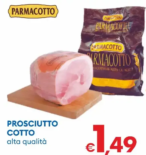 Prosciutto cotto alta qualità