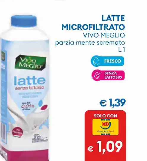 Latte microfiltrato