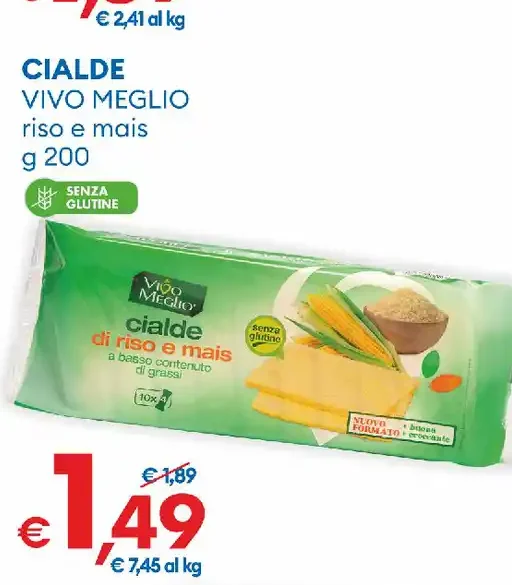 Cialde riso e mais