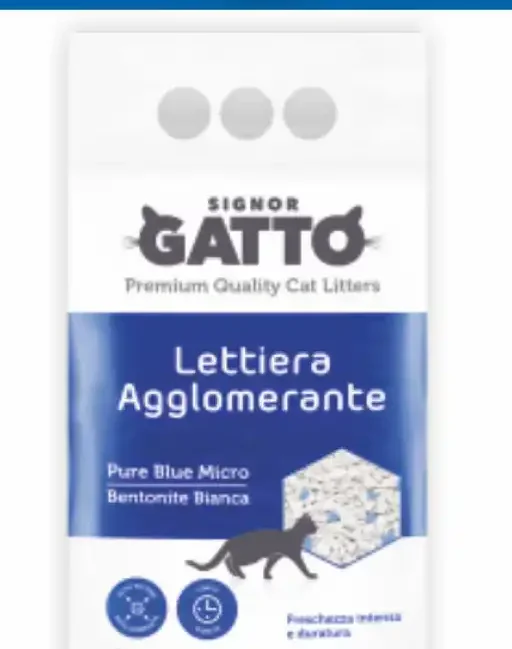 Lettiera agglomerante
