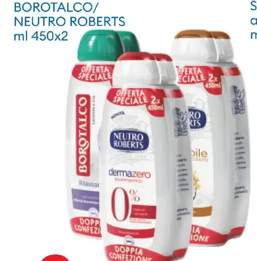 Bagnodoccia Borotalco/Neutro Roberts