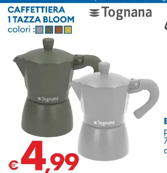 Caffettiera 1 tazza Bloom