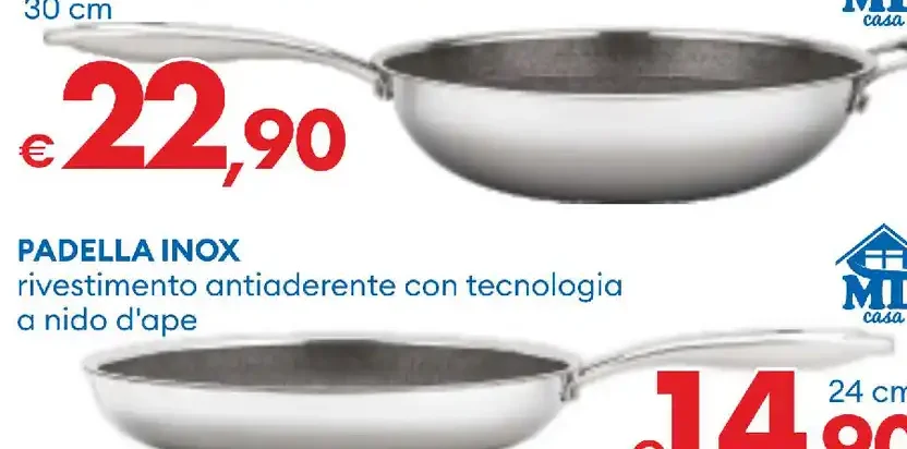 Wok inox