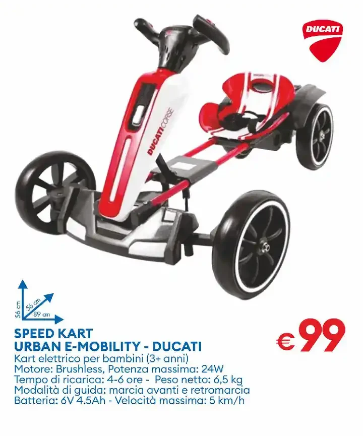 Speed Kart Urban E-Mobility Ducati