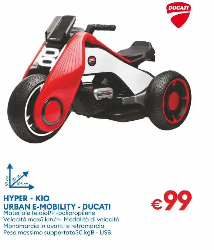 Hyper Kio Urban E-Mobility Ducati