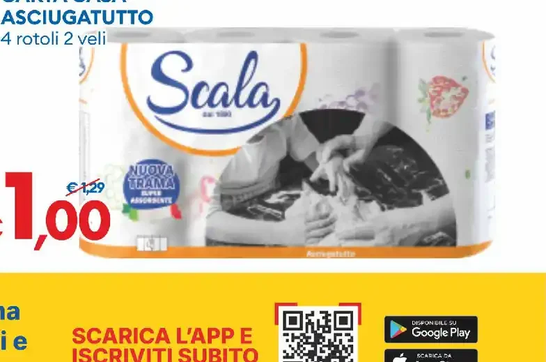 Carta casa asciugatutto